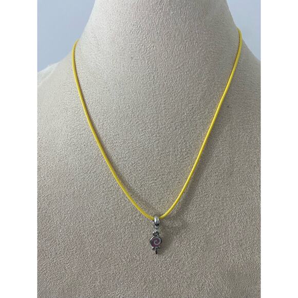 lollipop charm necklace - Picture 1 of 3
